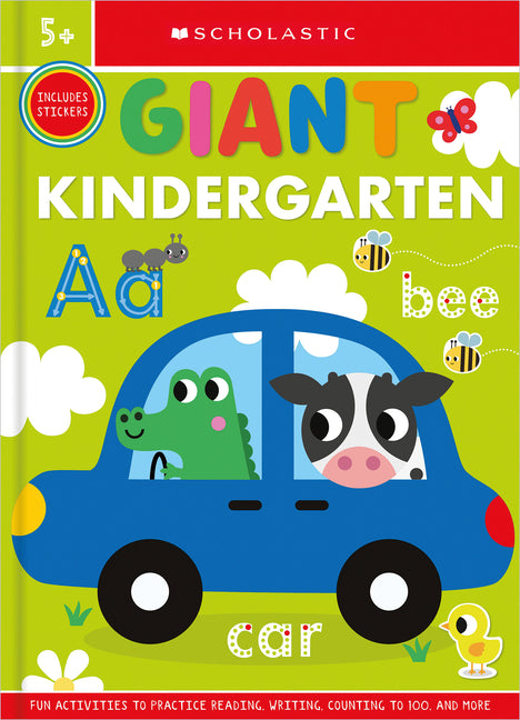 Giant Kindergarten Workbook: Scholastic Early Learners (Giant Workbook) -- Scholastic, Paperback