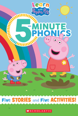 5-Minute Phonics (Peppa Pig) -- Scholastic, Paperback