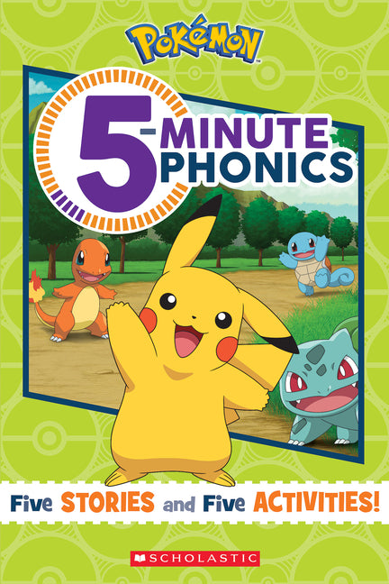 5-Minute Phonics (Pokémon) -- Scholastic, Paperback