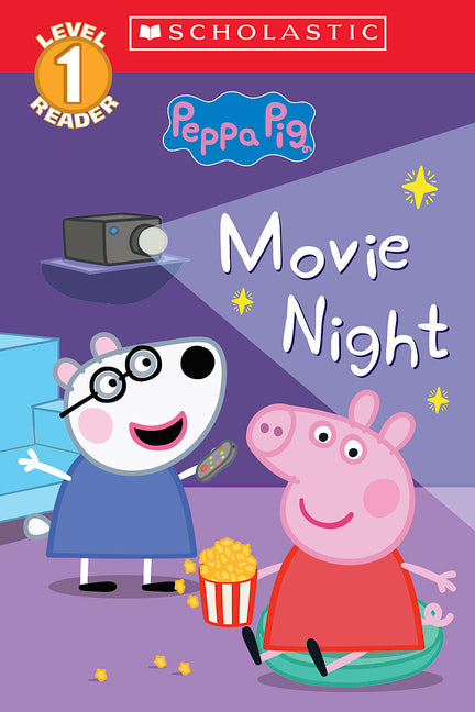 Movie Night (Peppa Pig: Scholastic Level 1 Reader #13) -- Scholastic, Paperback