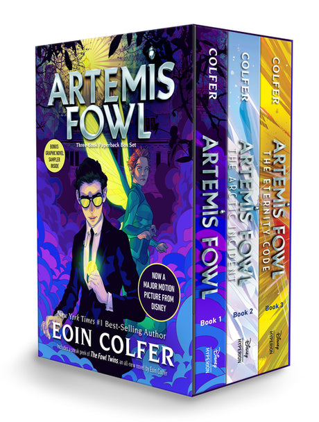 Artemis Fowl 3-Book Paperback Boxed Set-Artemis Fowl, Books 1-3 -- Eoin Colfer, Boxed Set