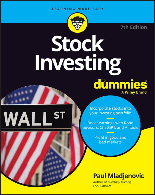 Stock Investing for Dummies -- Paul Mladjenovic, Paperback