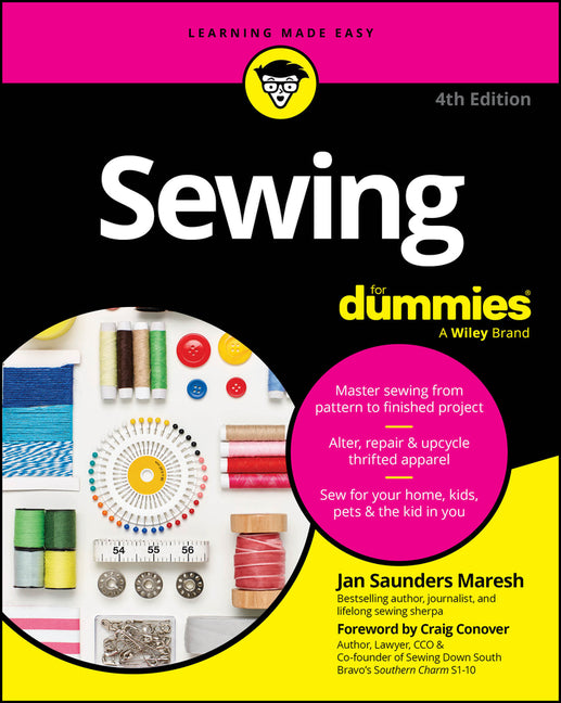 Sewing for Dummies -- Jan Saunders Maresh, Paperback