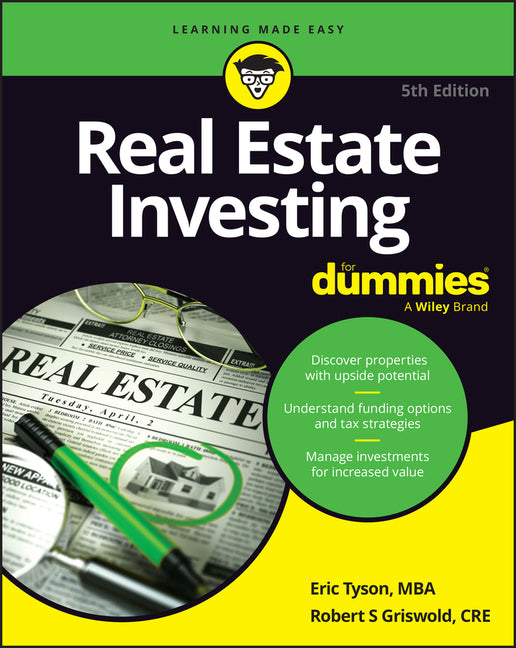 Real Estate Investing for Dummies -- Eric Tyson, Paperback