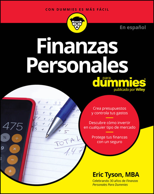Finanzas Personales Para Dummies -- Eric Tyson, Paperback