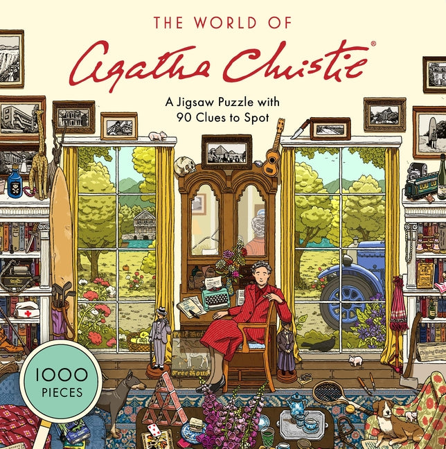 The World of Agatha Christie 1000 Piece Puzzle: 1000-Piece Jigsaw with 90 Clues to Spot -- Agatha Christie Ltd, Other