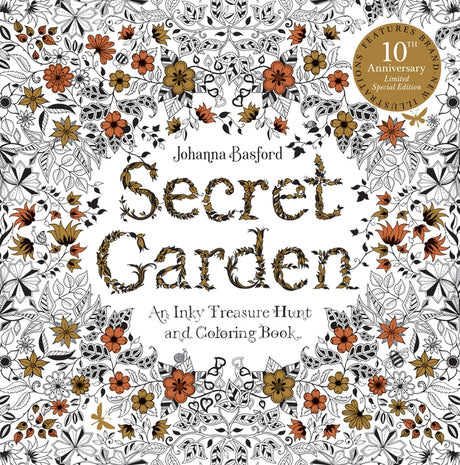 Secret Garden: 10th Anniversary Special Edition -- Johanna Basford, Paperback