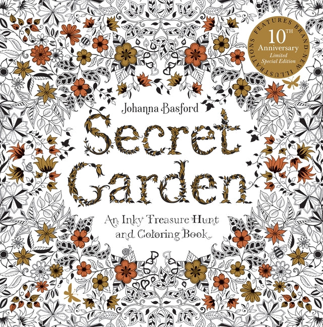 Secret Garden: 10th Anniversary Special Edition -- Johanna Basford, Paperback