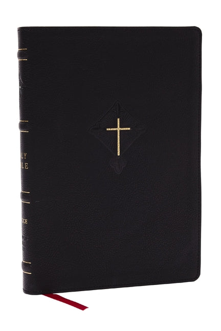 Rsv2ce, Thinline Large Print Catholic Bible, Black Leathersoft, Comfort Print -- Catholic Bible Press, Bible