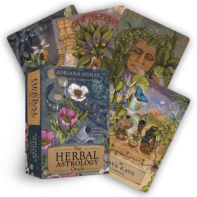 The Herbal Astrology Oracle: A 55-Card Deck and Guidebook -- Adriana Ayales, Other