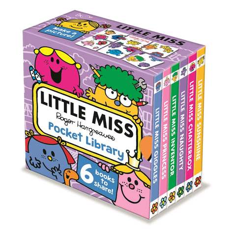 Little Miss: Pocket Library -- Roger Hargreaves, Board Book