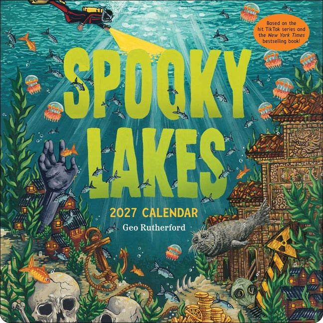 Spooky Lakes 2027 Wall Calendar -- Geo Rutherford, Wall