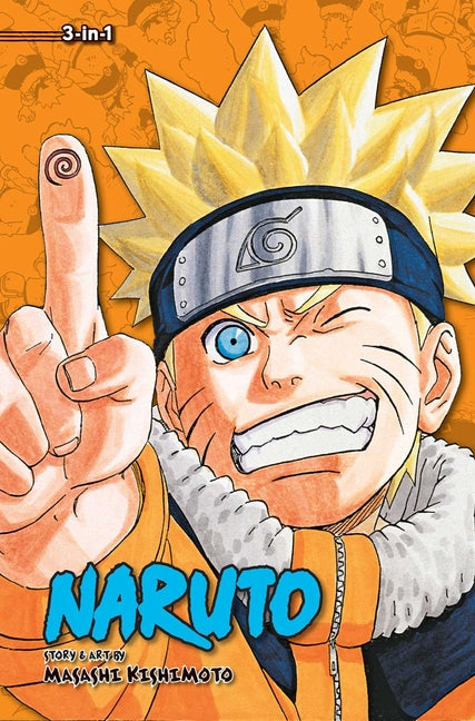 Naruto (3-In-1 Edition), Vol. 8 -- Masashi Kishimoto, Paperback