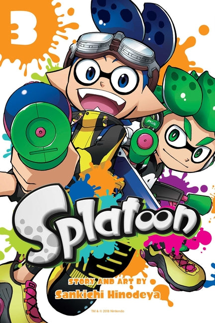 Splatoon, Vol. 3 -- Sankichi Hinodeya, Paperback