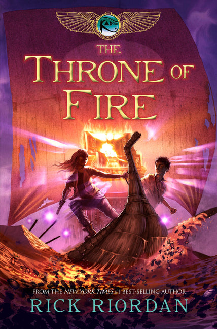 Kane Chronicles, The, Book Two: Throne of Fire, The-Kane Chronicles, The, Book Two -- Rick Riordan, Hardcover
