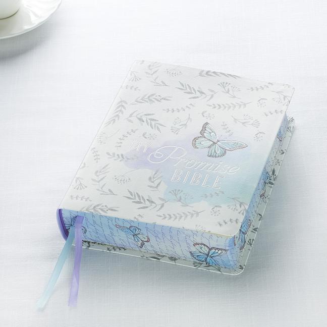 KJV My Promise Bible (Faux Leather, Purple Print) -- Christian Art Gifts, Bible