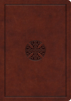 ESV Journaling Bible, Interleaved Edition (Trutone, Mahogany, Mosaic Cross Design) -- Esv Bibles, Bible