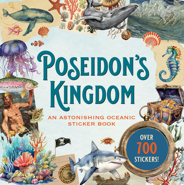 Poseidon's Kingdom Sticker Book (Over 700 Stickers!) -- Peter Pauper Press, Paperback