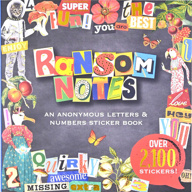 Ransom Notes Sticker Book (Over 2100 Stickers!) -- Peter Pauper Press Inc, Paperback