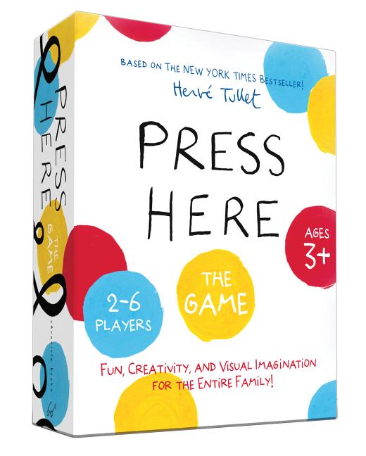 Press Here Game: (Games for Kindergartners, Games for Toddlers, Creative Play for Kids) -- Herve Tullet, Board Games