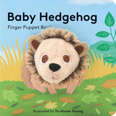 Baby Hedgehog: Finger Puppet Book -- Chronicle Books, Paperback