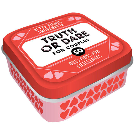 After Dinner Amusements: Truth or Dare for Couples: 50 Questions and Challenges -- Chronicle Books, Other
