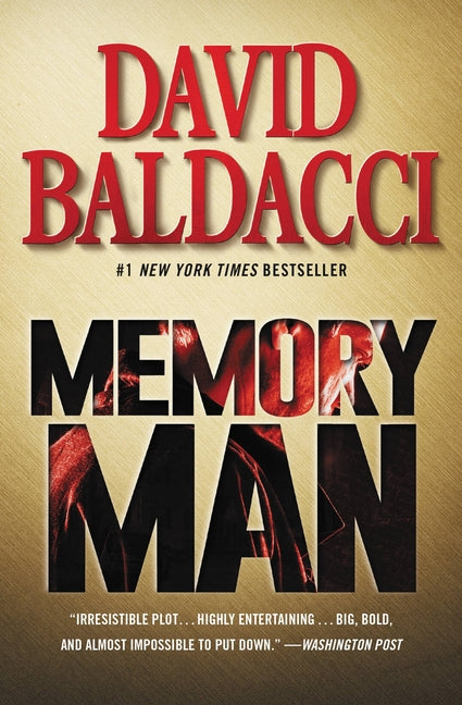 Memory Man -- David Baldacci, Paperback