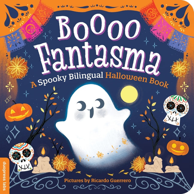 Boooo Fantasma: A Spooky Bilingual Halloween Book -- Duopress Labs, Board Book