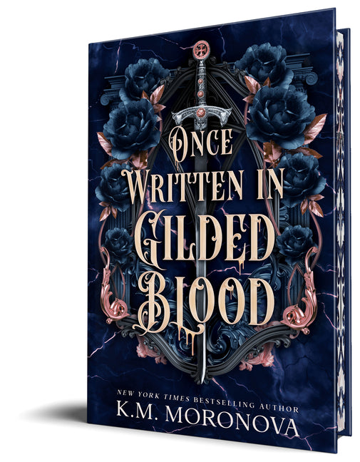 Once Written in Gilded Blood (Deluxe Edition) -- K. M. Moronova, Hardcover