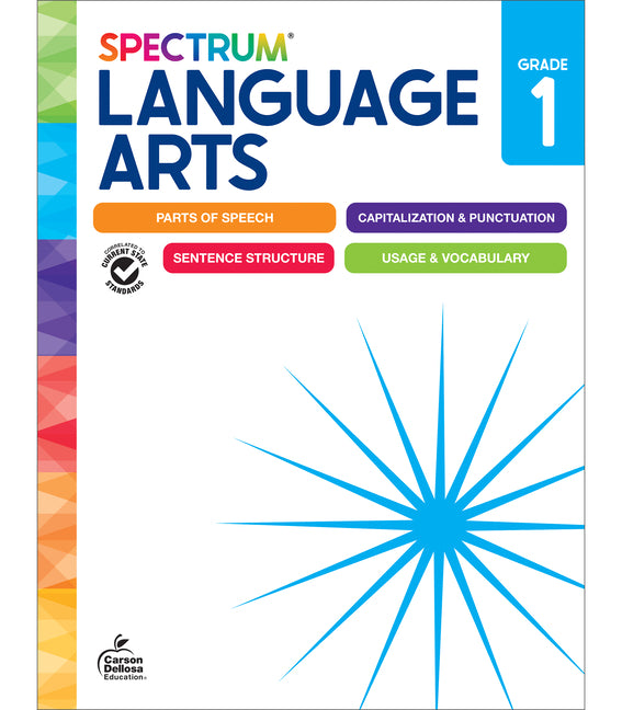 Spectrum Language Arts Workbook, Grade 1 -- Spectrum, Paperback