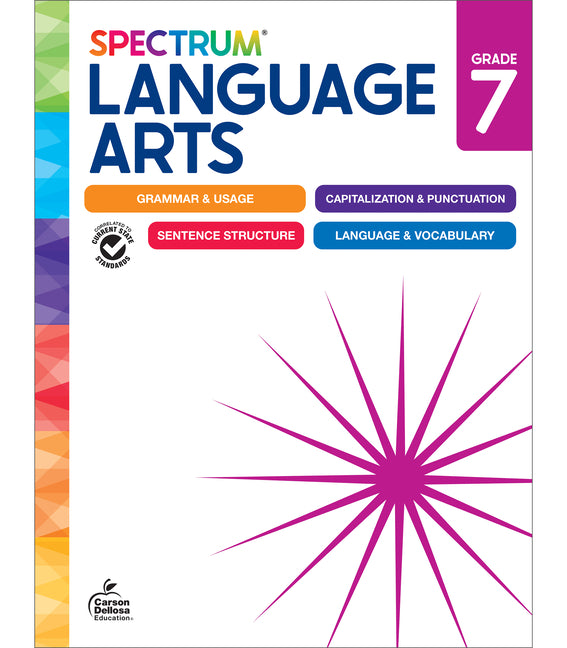 Spectrum Language Arts Workbook, Grade 7 -- Spectrum, Paperback