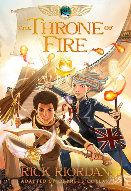 Kane Chronicles, The, Book Two: Throne of Fire: The Graphic Novel, The-The Kane Chronicles, Book Two -- Rick Riordan, Paperback
