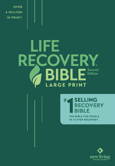 Life Recovery Bible NLT, Large Print -- New Living Translation, Bible