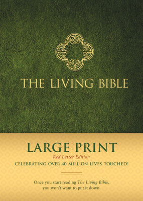 The Living Bible Large Print Red Letter Edition -- New Living Translation, Bible