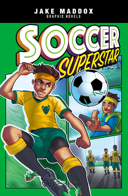 Soccer Superstar -- Jake Maddox, Paperback
