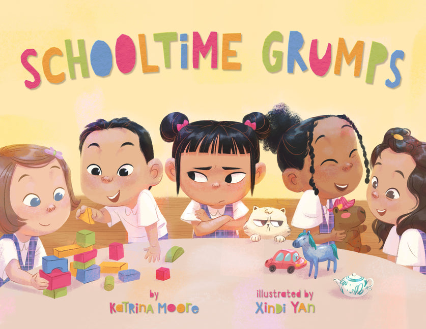 Schooltime Grumps (a Grandpa Grumps Funny Social Emotional Learning Picture Book for Kids) -- Katrina Moore, Hardcover