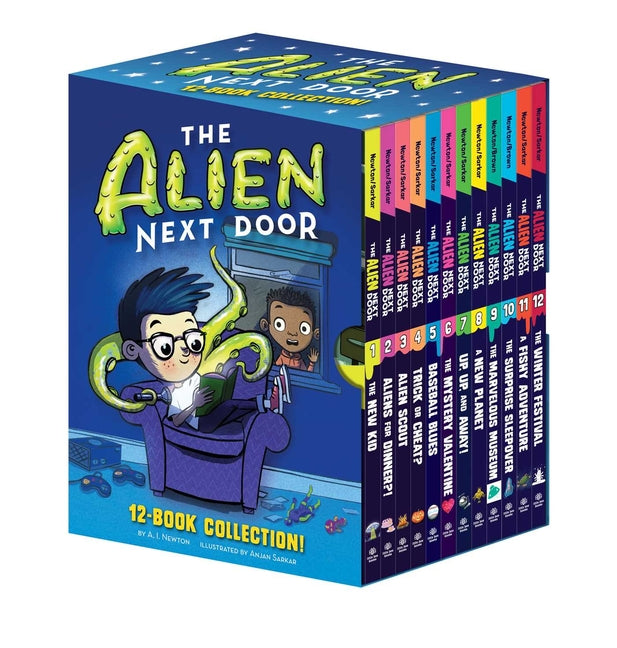 The Alien Next Door 12-Book Chapter Book Box Set! -- A. I. Newton, Hardcover