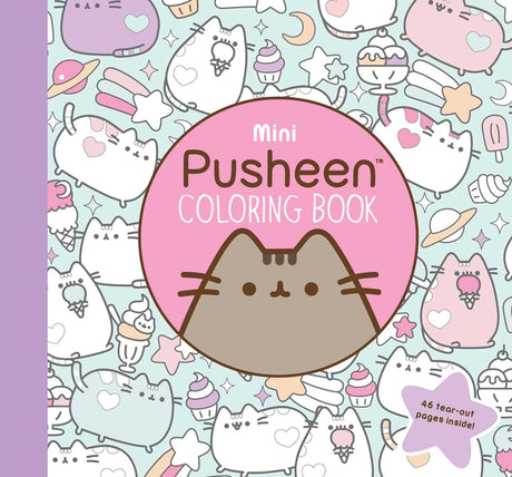 Mini Pusheen Coloring Book -- Claire Belton, Paperback