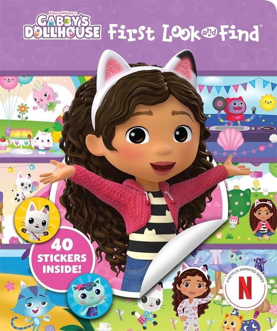 DreamWorks Gabby's Dollhouse: First Look and Find -- Pi Kids, Hardcover