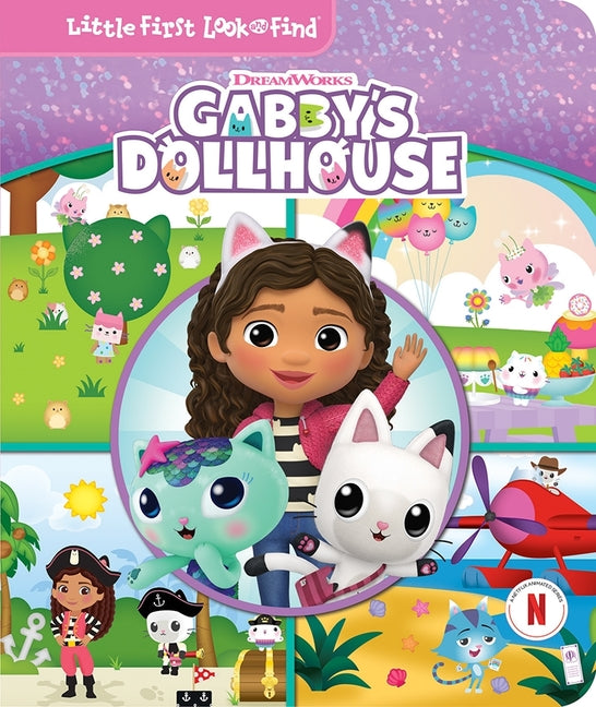 DreamWorks Gabby's Dollhouse: Little First Look and Find -- Pi Kids, Board Book