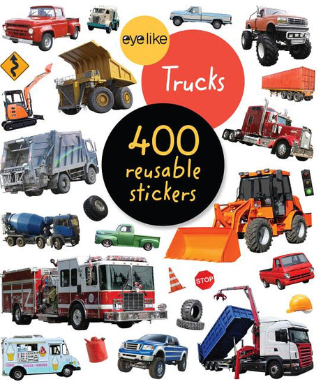 Eyelike Stickers: Trucks -- Workman Publishing, Paperback