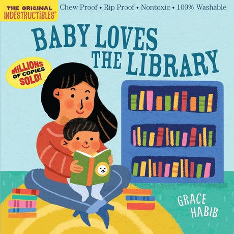Indestructibles Baby Loves the Library (English) -- Workman Publishing, Paperback