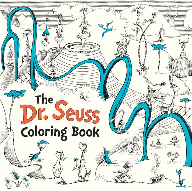The Dr. Seuss Coloring Book -- Dr Seuss, Paperback