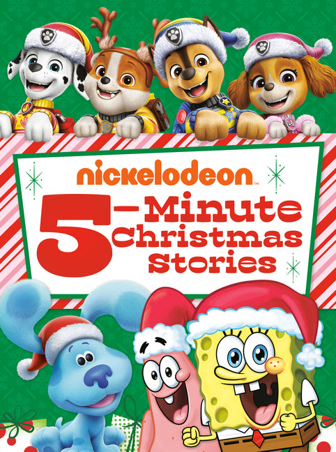 Nickelodeon 5-Minute Christmas Stories (Nickelodeon) -- Random House, Hardcover