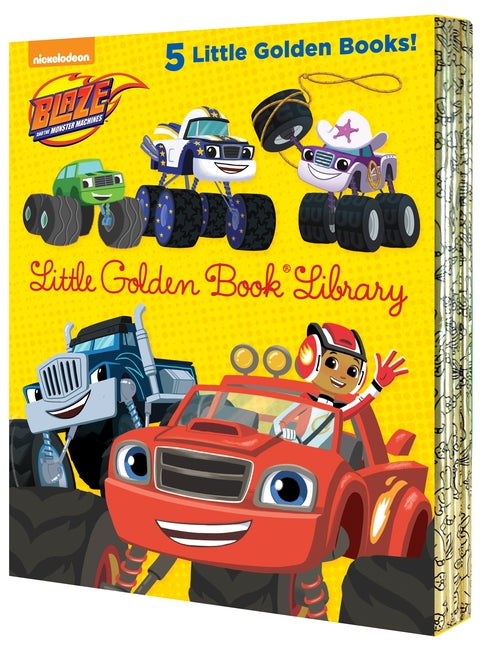 Blaze and the Monster Machines Little Golden Book Library -- 5 Little Golden Books: Five of Nickeoldeon's Blaze and the Monster Machines Little Golden -- Various, Hardcover