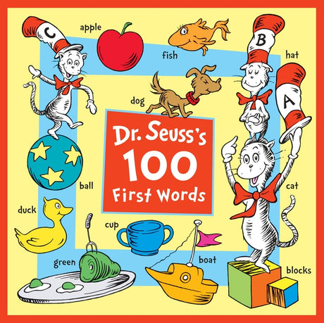 Dr. Seuss's 100 First Words -- Dr Seuss, Board Book
