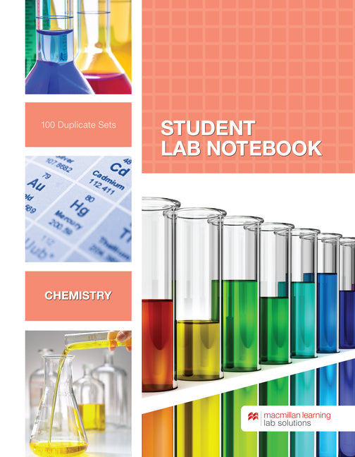 Student Lab Notebook: Chemistry - 100 Duplicate Sets -- Hayden-McNeil, Spiral