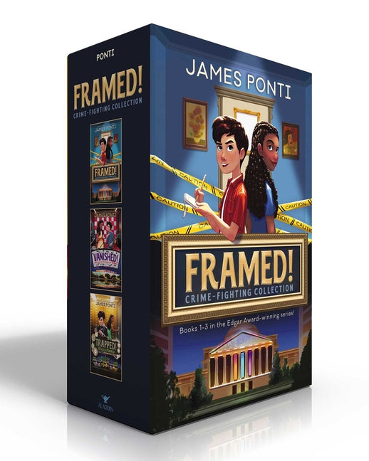 Framed! Crime-Fighting Collection (Boxed Set): Framed!; Vanished!; Trapped! -- James Ponti, Paperback