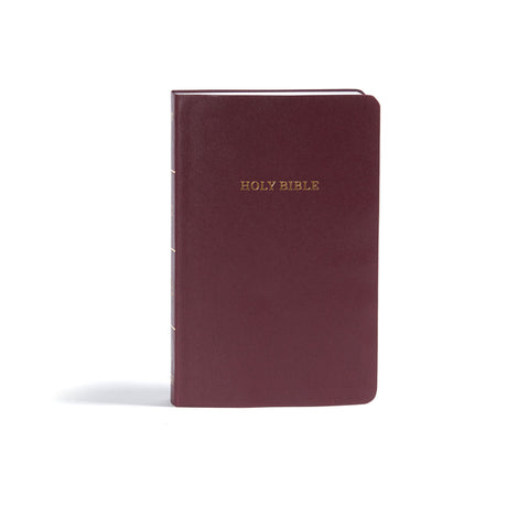 KJV Gift and Award Bible, Burgundy Imitation Leather -- Holman Bible Publishers, Bible