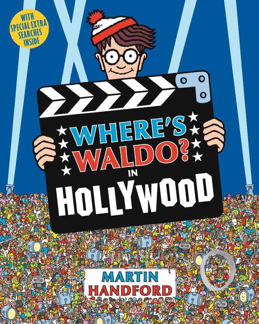 Where's Waldo? in Hollywood: (A Hidden Object Activity Book with Search & Find Puzzles and Spot-The-Difference Game - A Perfect Gift & Travel Companio -- Martin Handford, Paperback